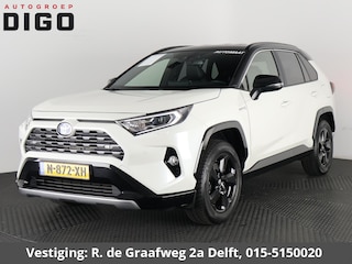 Toyota RAV4 2.5 Hybrid AWD Bi-Tone | 1650 KG trekgewicht | Trekhaak | Parkeersensoren | Apple Carplay & AndroidAUTO | Adapt.Cruise Control |