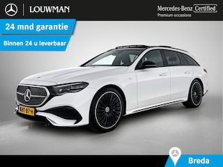 Mercedes-Benz Estate 300 e AMG Line AMG Line | Night Pakket | Panorama Schuif-Kanteldak | MBUX Superscreen | 20 Inch AMG Velgen | Trekhaak \ Memory Pakket Voorstoelen. Inclusief 24 maanden Mercedes-Benz Certified garantie voor Europa.