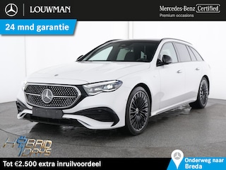 Mercedes-Benz Estate 300 e AMG Line AMG Line | Night Pakket | Panorama Schuif-Kanteldak | MBUX Superscreen | 20 Inch AMG Velgen | Trekhaak \ Memory Pakket Voorstoelen. Inclusief 24 maanden Mercedes-Benz Certified garantie voor Europa.
