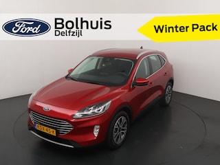 Ford Kuga 2.5 PHEV 225pk Titanium | Winterpack | Parkeersens. V&A | All-season banden | Dealer onderhouden | Apple carplay | Android auto |