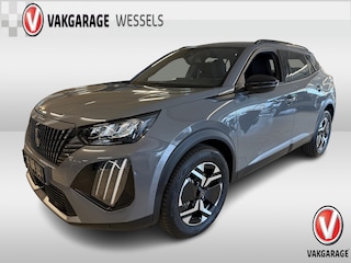 Peugeot 2008 1.2 Hybrid Allure Automaat | Clima | PDC | Camera | Keyless | Selenium Grijs |