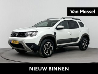 Dacia Duster 1.0 TCe Bi-Fuel Prestige 100PK | Stoelverwarming | Rondom Camera | Keyless | Lederen Bekleding | Dodehoekdetectie | Apple CarPlay & Android Auto