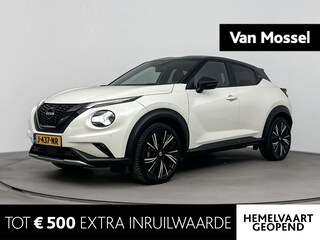 Nissan Juke 1.0 DIG-T N-Design 117PK | Navigatie | Adaptieve Cruise Control | 360 Camera | 19'' Inch Velgen | Stoelverwarming | Apple CarPlay & Android Auto
