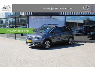 Opel Crossland X 1.2 Turbo Ultimate , Automaat, Trekhaak, Leder, Panoramadak, All Season, Camera, Cruise, Stoel/Stuurverwarming, CLima, Navi, LMV 17 Inch,