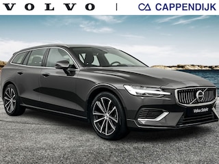 Volvo V60 T6 398PK Recharge Bright| Leder| Trekhaak| Camera| AWD| LED
