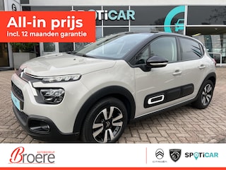 Citroën C3 1.2 83 pk Shine Navigatie via Apple Carplay of Android Auto, verw. voorstoelen