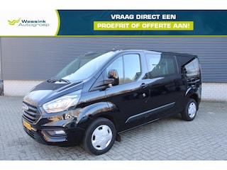 Ford Transit Custom Dubbel Cabine Trend 2.0 TDCi 130PK 320 L2H1 Automaat I 6-Zitplaatsen I Navigatie I Cruise Control I Parkeersensoren Voor&Achter