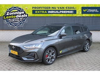 Ford Focus Wagon ST-Line X Hybrid 125pk I Sync 4 I Handsfree Achterklep I Winter Pack I Trekhaak I Recaro Sportstoelen