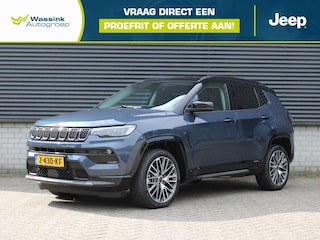 Jeep Compass 1.3T 4XE 240pk Aut Summit | Leder | Apple CarPlay/Android Auto |