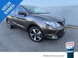 Nissan Qashqai 1.2 N-Vision 360graden camera, Pano dak, trekhaak, stoel verwarming, all season banden, Dab+ audio, cruise en climate control