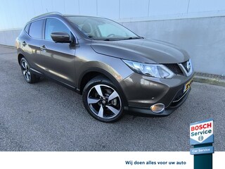 Nissan Qashqai 1.2 N-Vision 360graden camera, Pano dak, trekhaak, stoel verwarming, all season banden, Dab+ audio, cruise en climate control
