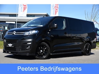 Citroën Jumpy 2.0 BlueHDI 145 L3 Black Edition 360 Camera, Cruise, Carplay , Stoelverwarming, 145pk, Trekhaak,  6 Zits, Multimedia, Uniek!
