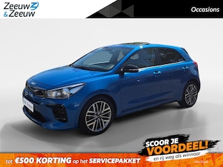 Kia Rio 1.0 T-GDi MHEV GT-Line | Cruise Control | Climate Control | Navigatie | Stoelverwarming | Stuurverwarming | LM Velgen | Open Dak | Camera |