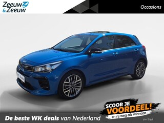 Kia Rio 1.0 T-GDi MHEV GT-Line | Cruise Control | Climate Control | Navigatie | Stoelverwarming | Stuurverwarming | LM Velgen | Open Dak | Camera |