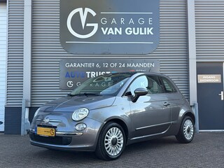 Fiat 500 1.2 Lounge 69PK Panodak,Airco,ElektrRamen+Spiegels,Isofix,Bluetooth,Multi-Stuur,Radio/Cd-Speler,City-Steering,Usb,Lmv
