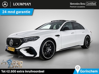 Mercedes-Benz E-klasse Mercedes-AMG 53 4MATIC+ Hybride Night Pakket | Panorama Schuif-Kanteldak | Distronic | MBUX Superscreen | Trekhaak | Burmester® | Head-up-Display. Inclusief 24 maanden MB Certified garantie voor Europa.