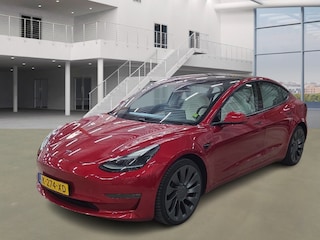 Tesla Model 3 Performance AWD 486pk 75 kWh FACELIFT [ WIT LEDER+AUTOPILOT+567KM WLTP+PREMIUM AUDIO ]
