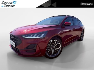 Ford Focus Wagon 1.0 EcoBoost Hybrid ST Line X | Elek glazen panorama-dak| Trekhaak | Lichtmetalen velgen 18"| 12 maanden Bovag Garantie|
