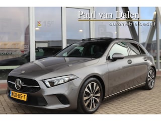 Mercedes-Benz A180 136PK AUTOMAAT LUXURY LINE Panodak | Groot Navi | Adapt.Cruise | Camera | Leer | Led | Dodehoek | 17 inch Lm |