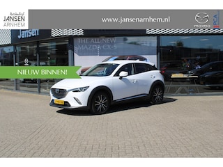 Mazda CX-3 2.0 SkyActiv-G 120 GT-M , Trekhaak, Half Leder, Camera, Clima, Cruise, Navi, Stoelverwarming, LMV 18 Inch, Bluetooth, HUD, PDC, LKA,