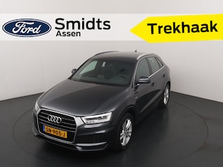Audi Q3 1.4 TFSI CoD Sport Advance Sport | Trekhaak | Automaat | S-Line | Cruise | Clima | Navi | Elekt. achterklep | 18" LMV |