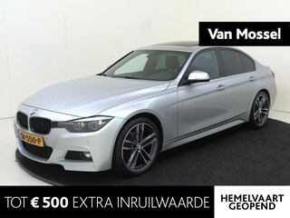 BMW 320i Edition M Sport Shadow Executive | Audio Media Pack | cruise control | electronic climate control | LED koplampen | lederen bekleding | lichtmetalen velgen 18" | M Aerodynamica | navigatiesysteem full map | elektrisch glazen schuif-/kanteldak | navigatiesysteem full map + hard disk |