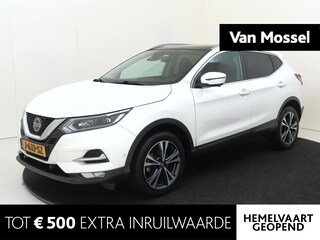 Nissan Qashqai 1.3 DIG-T Tekna | airco automatisch | Apple Carplay/Android Auto | Autonomous Emergency Braking | cruise control adaptief | dodehoek detectie | LED koplampen | lichtmetalen velgen 18" | navigatiesysteem full map | rijstrooksensor met correctie |