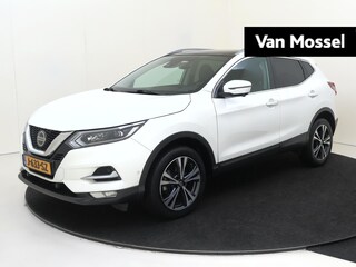Nissan Qashqai 1.3 DIG-T Tekna | airco automatisch | Apple Carplay/Android Auto | Autonomous Emergency Braking | cruise control adaptief | dodehoek detectie | LED koplampen | lichtmetalen velgen 18" | navigatiesysteem full map | rijstrooksensor met correctie |