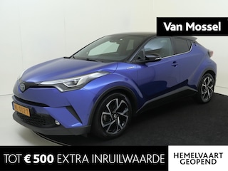 Toyota C-HR 1.8 Hybrid Bi-Tone Plus | airco automatisch | cruise control adaptief | dodehoek detectie | LED koplampen | lichtmetalen velgen 18" | navigatiesysteem full map | voorstoelen verwarmd |