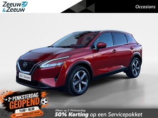 Nissan Qashqai 1.3 MHEV Xtronic N-Connecta 158PK AUTOMAAT | Apple Carplay & Android Auto| Climate Controle | 4 seizoen banden | Metallic lak | Lichtmetalen velgen | Navigatie | Panoramadak | Dakrails | Dealer onderhouden | 1ste eigenaar