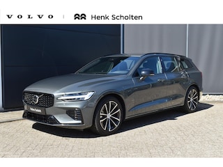 Volvo V60 T6 Plug-in hybrid AWD Plus Dark | Verwarmbare voorstoelen + stuurwiel | Premium Sound by Harman Kardon | 360 graden Camera | Trekhaak | Google Navigatie | Elektrisch verstelbare voorstoelen + Memory | All Season banden | Verwarmbare voorruit |