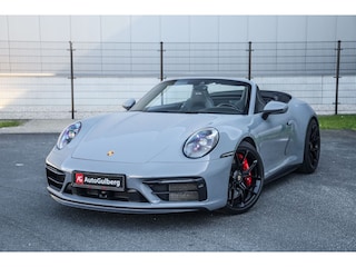 Porsche 911 Cabrio 3.0 Carrera 4 GTS Voll Sportstoelen 18-wegs met Memory/ verwarmd, GT3 Velgen/ skirts, Matrix Led PDLS+, Hefsysteem vooras, Sport chrono, Sport design, PTV+, Sportuitlaat, 4 wielbesturing, 360 view, Bose, Keyless, Carbon/ Licht-Design/ Spiegel pakket, 21''