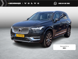 Volvo XC90 2.0 T8 Recharge AWD Inscription | Plug-in Hybrid (PHEV) | Achteruitrijcamera | Parkeersensoren | BLIS | Cruise Control Adaptief | Lederen Bekleding | Stoelverwarming | Keyless Entry | Elektrische Achterklep | Navigatie