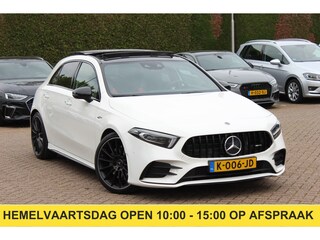 Mercedes-Benz AMG 35 4MATIC Premium / Panoramadak / Camera / Burmester / AMG Stuur / 19'' / Memory seats / Sfeerverlichting / Matrix LED / DAB / Stoelverwarming / Cruise Control