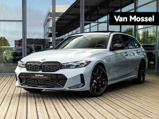 BMW 3-serie Touring 330e | DIRECT BESCHIKBAAR | NW MODEL | M-SPORT | HARMAN KARDON | 19 INCH JET BLACK | BROOKLYN GRAU | SHADOWLINE | PANORAMA/SCHUIF-KANTELDAK | COMFORT ACCES | DRIVING ASSISTANT | ADAPTIEVE CRUISE CONTROL |