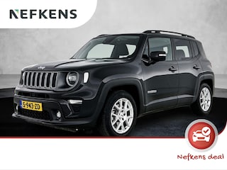 Jeep Renegade 1.5T e-Hybrid Limited 130pk Automaat | Trekhaak | Navigatie | Climate Control | Adaptieve Cruise Control | Camera | 17"LMV | Dodehoekdetectie | Keyless Entry/Start | 17"LMV | Apple Carplay/Android Auto |