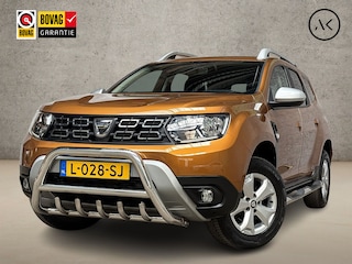 Dacia Duster 1.6 SCe Prestige (NAVIGATIE, CAMERA, GETINT GLAS, TREKHAAK, SPORTSTOELEN, LM VELGEN, CRUISE, NIEUWE APK, NIEUWSTAAT)