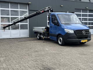 Mercedes-Benz Sprinter 311 2.2 CDI L2 Hiab 023T Laadkraan 20.000km 2-Persoons Open laadbak Pick-up Euro 6 Bakwagen P-up Bpm vrij voor particulier gebruik!!