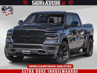 Dodge Ram HULK PACK | 360 CAMERA | ADAPTIVE CRUSE | PANODAK | VOLLE UITVOERING | LARAMIE NIGHT | 5.7 V8 HEMI 402PK 4x4 | CREWCAB 5 PERSOONS | GRIJSKENTEKEN | Granite Crystal Metallic Mijn Voorraad Nr 1998 - 24130