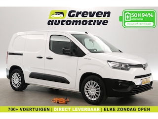 Toyota Proace City 50 kWh 136PK | Snelladen | SOH 94% | Airco | Cruise | Carplay | Navi | Parkeersens.