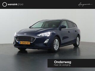 Ford Focus Wagon 1.0 EcoBoost Hybrid Titanium X Business | Parkeercamera | Navigatie | Climate Control | Cruise Control | Elektr. Achterklep |
