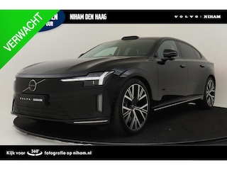 Volvo ES90 SINGLE MOTOR EXTENDED RANGE ULTRA 92 kWh *FULL OPTIONS!* -PANO.DAK|BOWERS&WILKINS|LUCHTVERING|GEVENT.LEDER+MASSAGE|360°CAM|PILOT.ASSIST|HEAD-UP DISP.|CHROME|22"