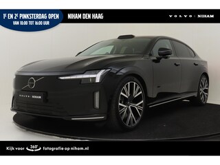 Volvo ES90 SINGLE MOTOR EXTENDED RANGE ULTRA 92 kWh *FULL OPTIONS!* -PANO.DAK|BOWERS&WILKINS|LUCHTVERING|GEVENT.LEDER+MASSAGE|360°CAM|PILOT.ASSIST|HEAD-UP DISP.|CHROME|22"