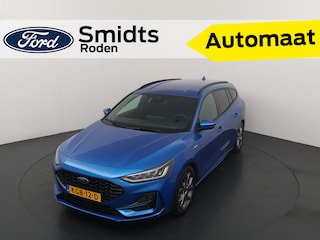Ford Focus Wagon Ecoboost Hybrid 155 pk ST-line | Winter Pack | LED | Camera | Adapt. Cruise | Apple Carplay draadloos