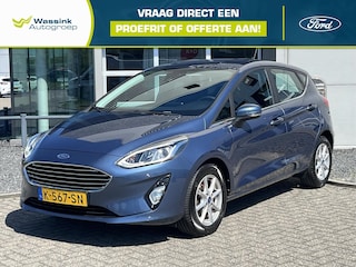 Ford Fiesta 1.0 EcoBoost 100pk 5dr Titanium | Navigatie By app | Licht metalen velgen | Airco |