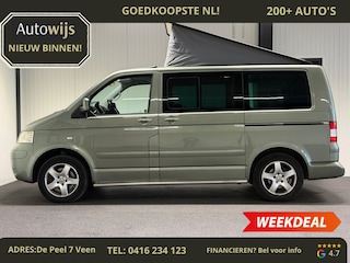 Volkswagen Multivan TDI 2.5 NL-AUTO|TREKHAAK|SCHUIFDAK|6Pers|STOELVERW|SENSOREN