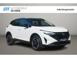 Nissan Qashqai 1.3 MHEV 158pk Xtronic N-Connecta | Navi | App Connect | Adaptive Cruise | Keyless | 360° Camera | Panoramadak | Elektrische Achterklep | Cold Pack
