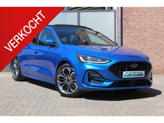 Ford Focus Wagon 1.0 EcoBoost 155pk Hybrid ST Line X Navi, Pano, Haak, Driver Ass Pack, Leer, Winterpack, El. Klep, Volle auto!