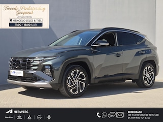 Hyundai Tucson 1.6 T-GDI PHEV Premium / Facelift Model / Head Up Display  / Trekgewicht 1210 kg / Elektrische achterklep / Stuur- & Stoelverwarming / Achteruitrijcamera / Adaptief cruise control / EAER bereik 68 km bereik stad 87 km / Draadloze telefoon lader / Keyless Entry/Start /