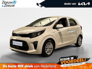 Kia Picanto 1.0 DPi DynamicLine | Apple Carplay / Android Auto | Airconditioning | Camera Achter | Lichtsensor | Cruise Control | 14"Lichtmetalen Velgen |